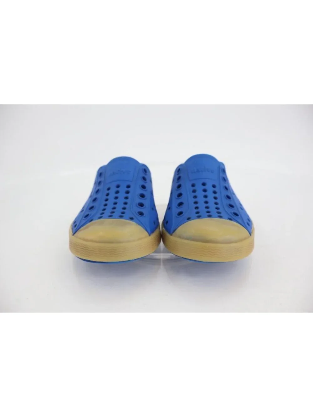 Native Shoes Jefferson Slip On Sneakers Toddler Size 5 Blue Rubber Kids EVA